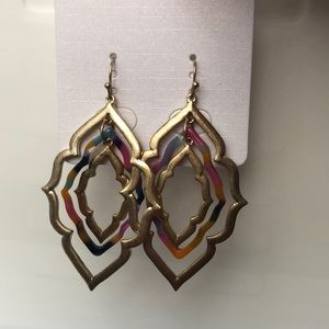 Multicolor earrings